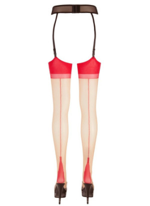 Stockings skin/red